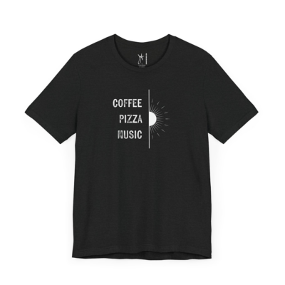 Coffee, Pizza, Music T-Shirt