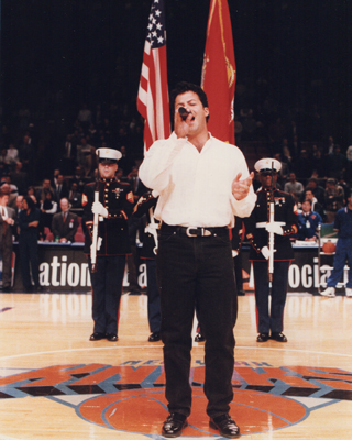 John Anthony Sings National Anthem